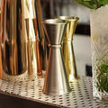 MEASUREMENT CUP CONE 30/60 ML SILVER