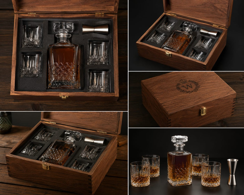 Premium Whiskey Gift Box