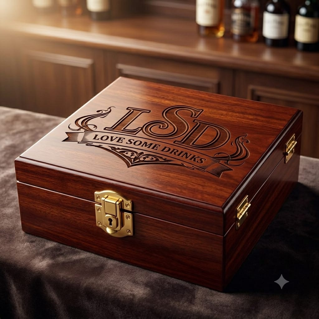 Premium Whiskey Gift Box